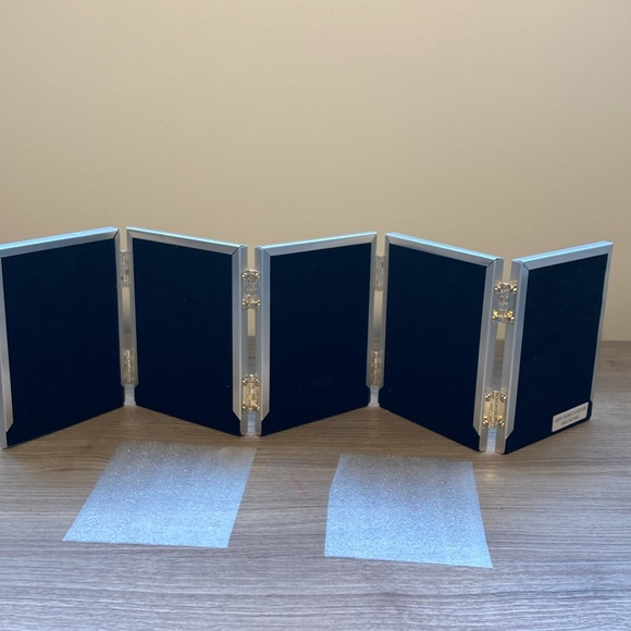 Byrnes of Boston accordion 5 frames folding brushed silver - Picture 6 of 15